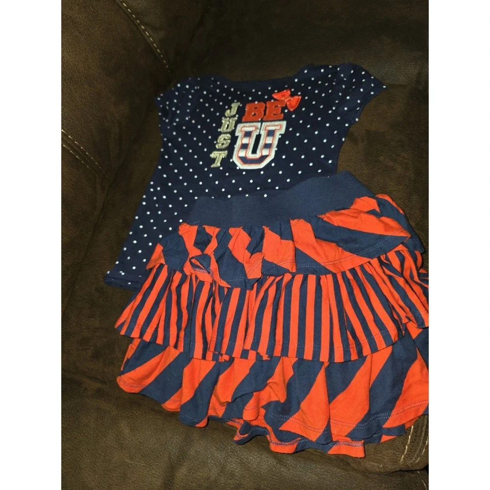 Gymboree prep perfect just b you top and skort size 6